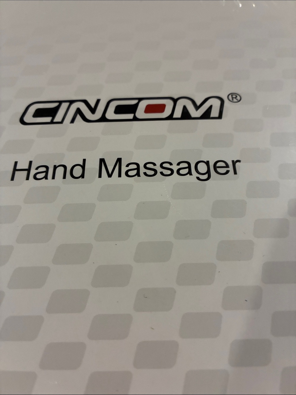White Hand Massager - Portable Hand Therapy